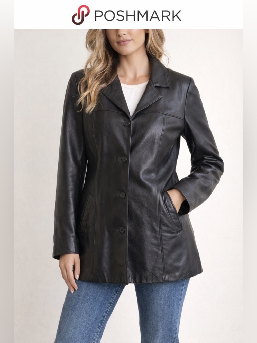Danier | Vintage Leather “Car Coat”